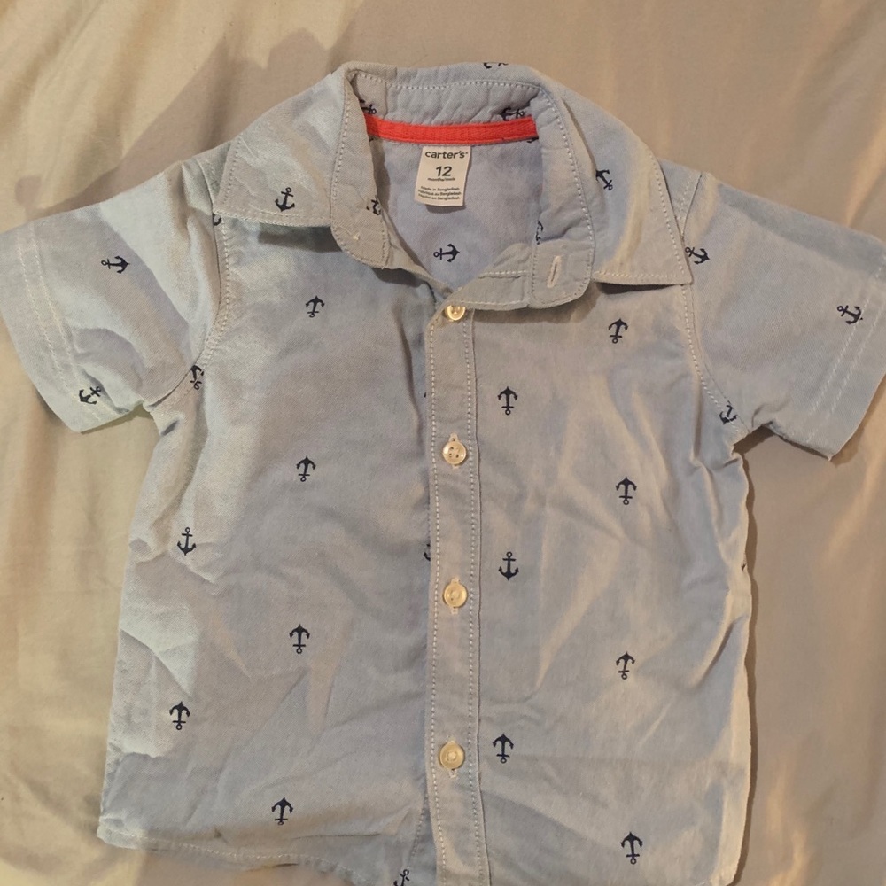 Carter’s button down shirt